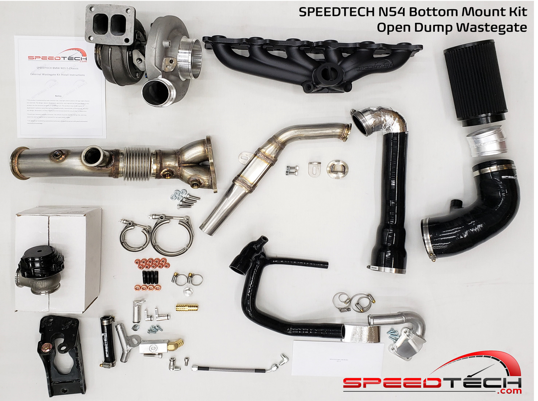 SPEEDTECH N54 PRECISION 6266 NEXT GEN TURBO BOTTOM MOUNT KIT