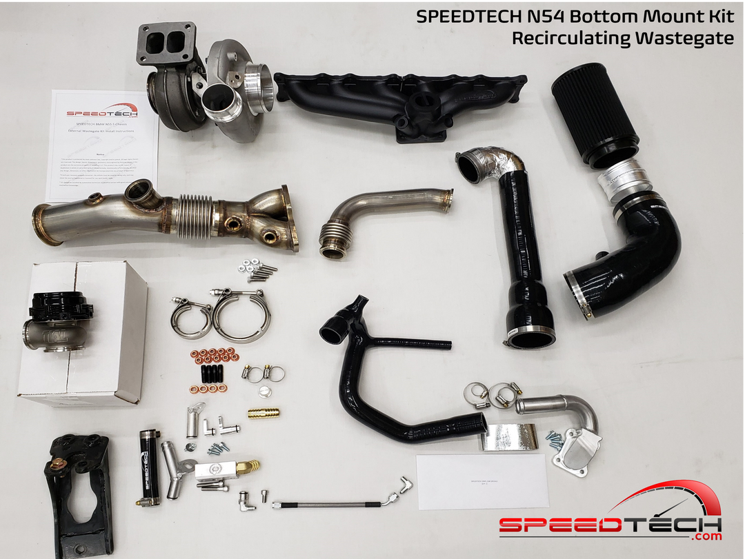 SPEEDTECH N54 PRECISION 6266 NEXT GEN TURBO BOTTOM MOUNT KIT