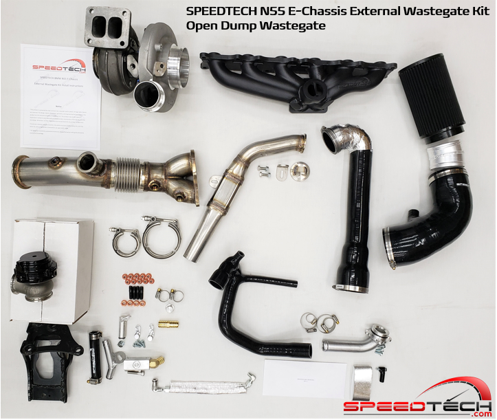 SPEEDTECH N55 E-CHASSIS PRECISION 6870 NEXT GEN TURBO BOTTOM MOUNT KIT