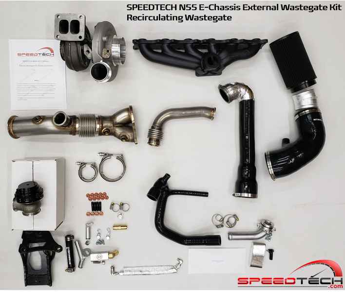 SPEEDTECH N55 E-CHASSIS PRECISION 6466 NEXT GEN BOTTOM MOUNT KIT